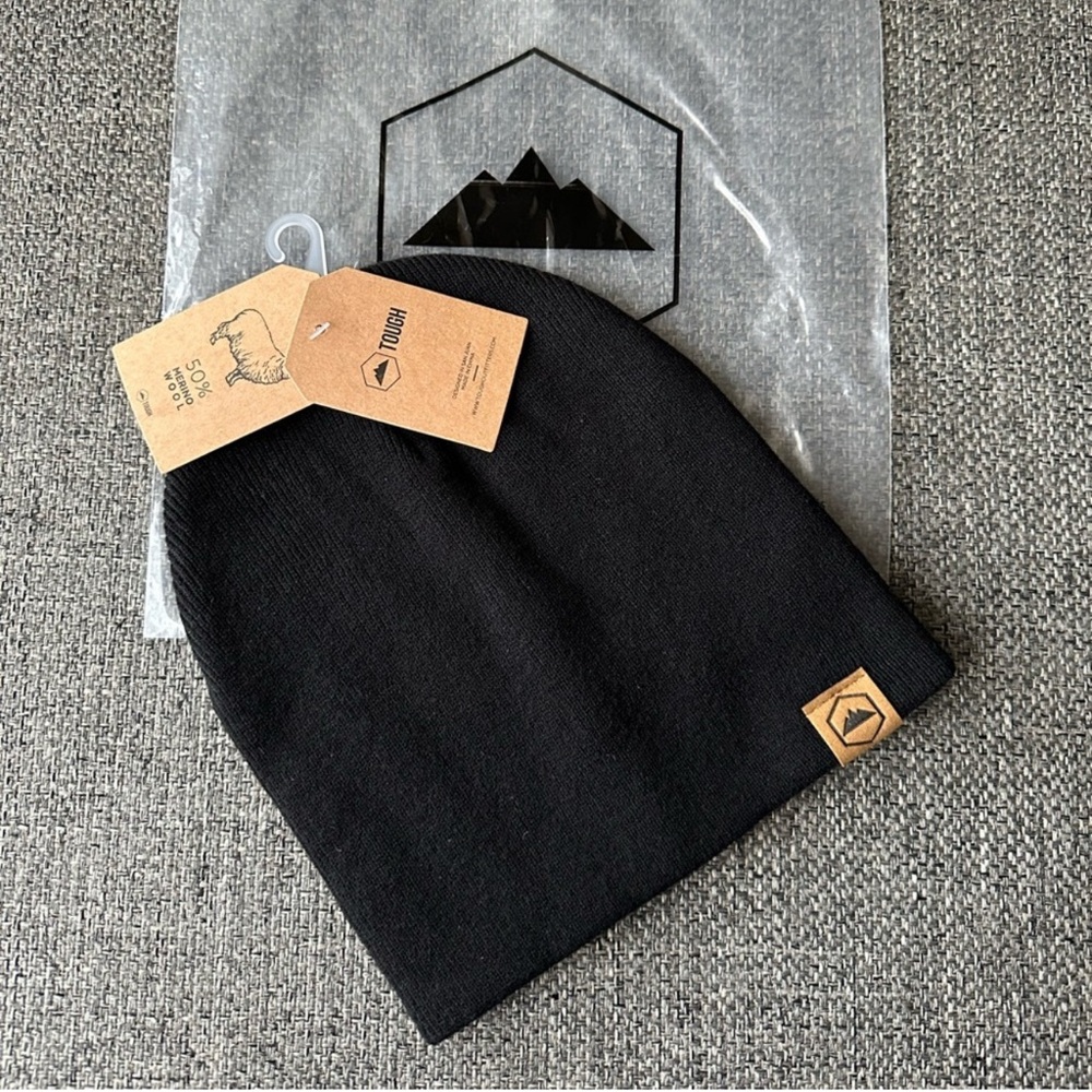 Outdoor Black Beanie Hat